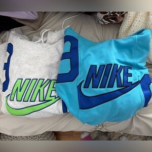 Nike Women’s Circa 96 Sweatshirts Blue & Grey XS